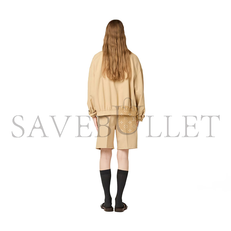 MIU MIU LIGHT DENIM BLOUSON JACKET GWB149 MIU MIU LIGHT DENIM BLOUSON JACKET GWB149